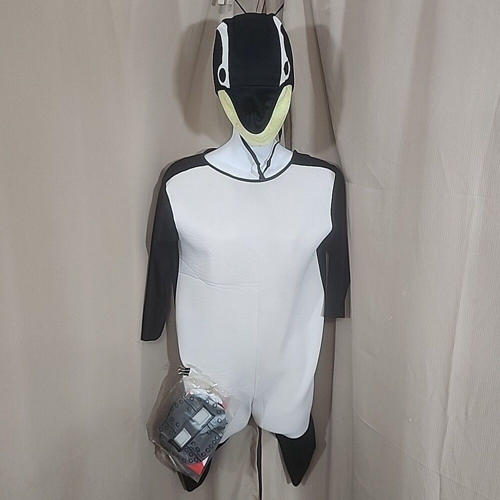 Costume Penguin Commando Batman Returns Kids M Bodysuit-Hat-Missile 1992  NEW